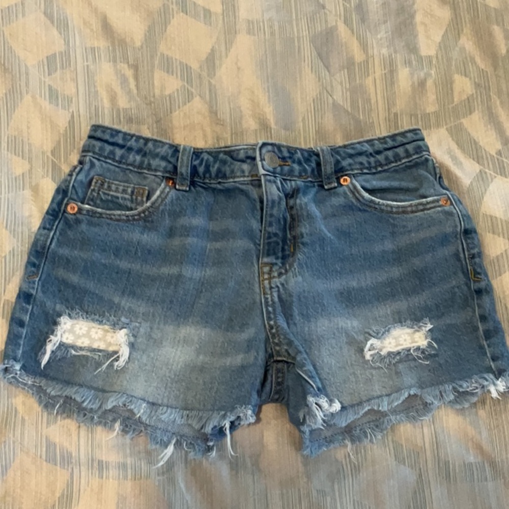 Denim Distressed girls Shorts